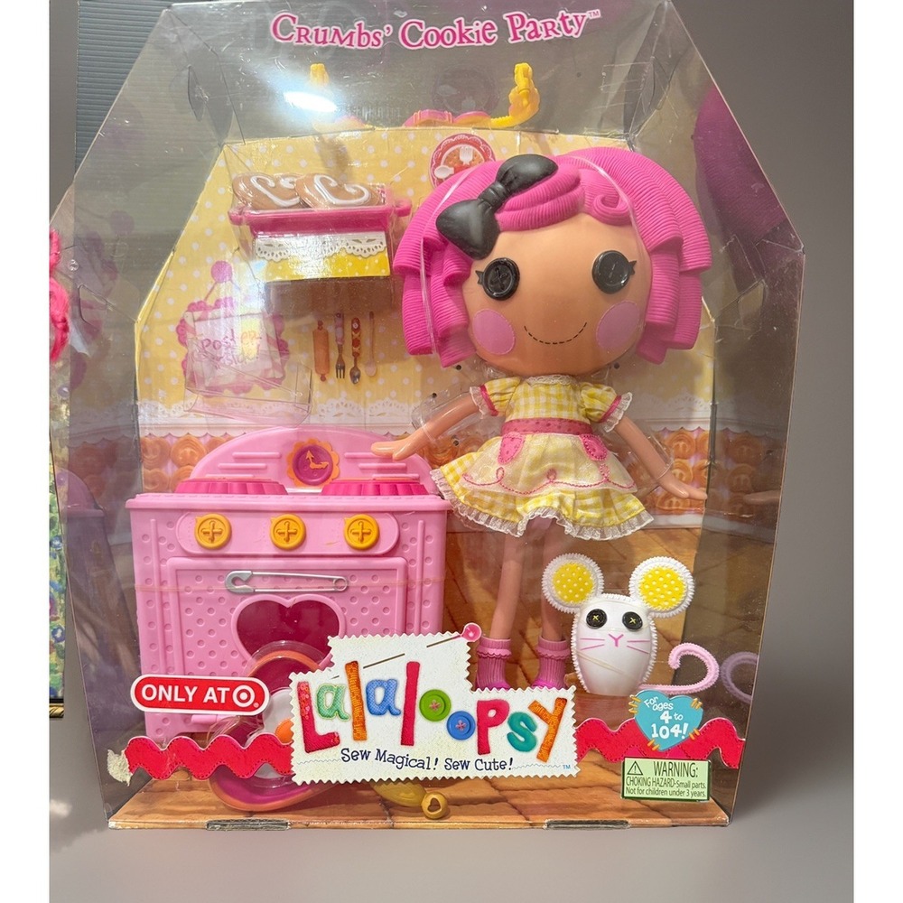 Lalaloopsy Crumbs Sugar Cookie Party Target Exclusive MGA NIB UPC 035051413967‎